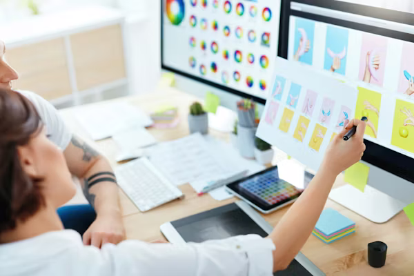 Web design and user interface project